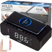 Adler Ad 1192 Väckarklocka Med Trådlös Laddning