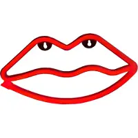 Forever Light Lips Dekorativ Led-belysning
