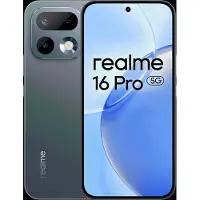 Realme Smartphone 16 Pro 5G 8Go+512Go Grå 200MP 6500mAh IP69 AMOLED 144Hz