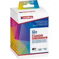 Edding Bläck Ersätter Canon PGI-550XL+CLI-551XL Kompatibel Kombi-pack Svart, Foto Svart, Cyan, Magenta, Gul EDD-502 18-502-01