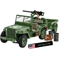 COBI Willys MB & Trailer - Executive Edition, Byggsats, 10 År, 1580 styck