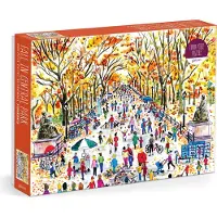 Michael Storrings Fall in Central Park 1000 Piece Puzzle