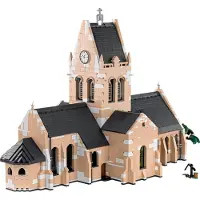 COBI Sainte-Mère-Église Church, Byggklossar, 10 År, 2280 styck