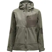 Lundhags Women's Tived Stretch Hybrid Jacket Aloe Green/forest Green