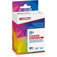 Edding Bläck Ersätter Canon PGI-525+CLI-526 Kompatibel Kombi-pack Svart, Svart, Cyan, Magenta, Gul EDD-501 18-501-01