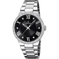 Festina Herrklocka F16719/2 Svart Silver