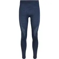 Falke Men's Long Tights Wool-Tech Space Blue