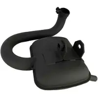 Tecnigas Vespa 200 Iris Original Typgodkänt Komplett Avgassystem