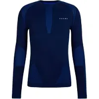 Falke - Underställ - Longsleeved Shirt Warm M Space Blue för Unisex - Storlek S - Blå