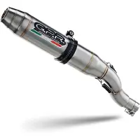 Gpr Exclusive Deeptone Inox With Catalyst Kawasaki Z250 13-16 Homologerad Slip On Ljuddämpare