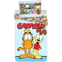 Licens Garfield sängkläder - 100% bomull - Juniorbäddset 100x140 cm
