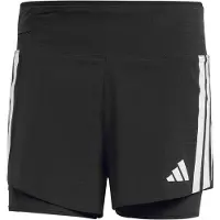 Adidas Sportbyxa 'Adizero' grön / svart / vit