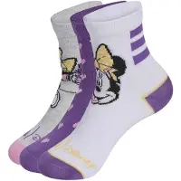 Adidas Strumpor - 3-pack - Disney Minnie Mouse - Vit - - 22/24 - Strumpor