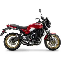 Gpr Exclusive M3 Black Titanium Kawasaki Z 650 Rs 24-25 Icke-homologiserat Komplett Avgassystem