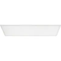 LIGHT IMPRESSIONS LED panel Basic, Vitt / opal, Arbetsrum / kontor, Aluminium / grå / zink, Modern, LED-panel