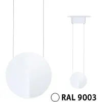 Paulmann Alejandro Högvolt-skensystem URail 10 W Signal-vit