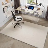 HGHT Arbetsrummatta Datorstol Snurrstol Ljudisolering Vardagsrum Sovrum Trägolvskyddsmatta Heminredning 80*120cm