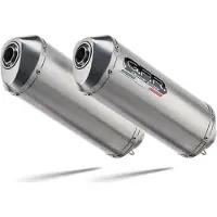Gpr Exclusive Satinox Moto Guzzi Breva 750 03-09 Homologerad Slip On Ljuddämpare