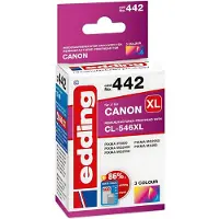 Edding Bläck Ersätter Canon CL-546XL Kompatibel Färg EDD-442 18-442