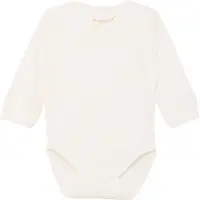 Fixoni Omlottbody l/ä - Rib - Gardenia - - 62 - Body L/Ä