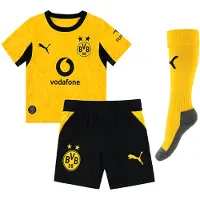 Puma Fotbollskläder - Dortmund Home - Snabbare Yellow/Black - - 6 år (116) - Fotbollskläder