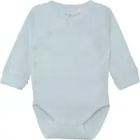 Fixoni Omlottbody l/ä - Rib - Arctic Ice - - 68 - Body L/Ä