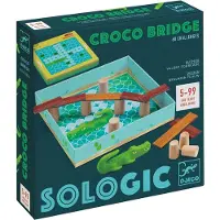 Djeco Spel - Sologic - Croco Brygga - - One Size - Spel