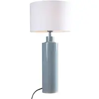 PR Home Bordslampa Solo, Blå, Vardagsrum / matsal, Textil / tyger / siden, Modern, Bordslampa
