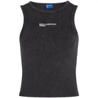 Karl lagerfeld JEANS Topp svart / vit