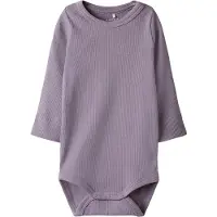 Name it Body l/ä - Rib - NbfHelma - Elderberry - - 50 - Body L/Ä