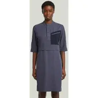 G-Star Half Placket Kortärmad Klänning