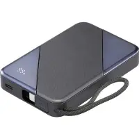 Voltcraft VC-PBP2535CB Powerbank 10000 mAh Power Delivery 3.0 Li-Ion Svart Statusindikering