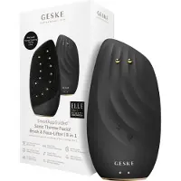 GESKE SmartAppGuided Sonic Thermo Facial Brush & Face-Lifter 8 in 1 Silicone Face Cleansing & Anti Aging