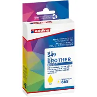 Edding Bläck Ersätter Brother LC-223Y Kompatibel Gul EDD-549 18-549-01