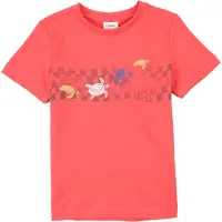 s.Oliver T-shirt gul / mörkgrå / ljusröd / vit