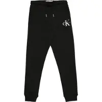 Calvin Klein Jeans Byxa 'CK Monologo' svart / vit