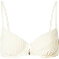 Abercrombie & Fitch Bikiniöverdel gul / vit