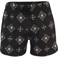 Abercrombie & Fitch Badshorts brun / svart / vit