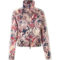 Adidas Liberty London Firebird Satin Sweatshirt Med Dragkedja