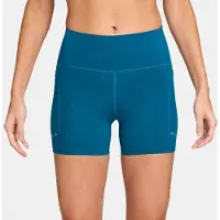 Nike Löpartights Dri-FIT Swift 4" - Grön/Silver Dam, storlek X-Small