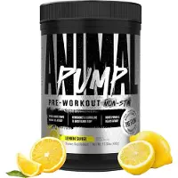 Universal Nutrition , Pump Pre-Workout, Obestimulerande, Lemon Surge, 15,59 oz (442 g)