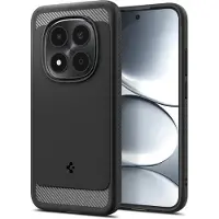 Spigen Xiaomi Redmi Note 15 Pro 5G Rugged Armor TPU Skal - Svart