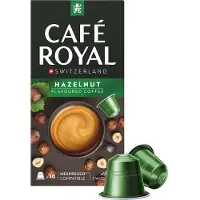 Café Royal | Hasselnöt - 10 kapslar till Nespresso