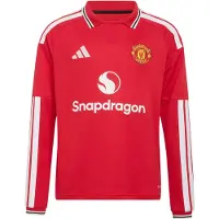 Adidas Manchester United Hemmatröja 2026/27 Barn Långärmad - , storlek 128 cm