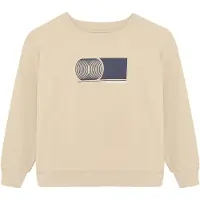 Minymo Sweatshirt - White Pepper - - 7 år (122) - Sweatshirt