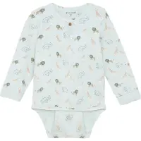 Minymo Body l/ä - Sprout Green - - 56 - Body L/Ä
