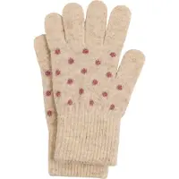 CeLaVi Handskar - 2-pack - Ull - Nostalgi Rose/Prickig - - 3-6 år - Handskar