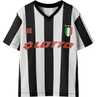 Name it T-shirt - NknJumb - Lotto - Black/White - - 9-10 år (134-140) - Fotbollströja