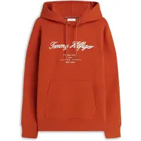 Tommy Hilfiger Logo Embroidery Fleece Hoody