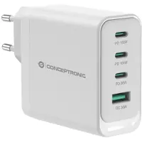 Conceptronic Quick Charge 3.0 Pd Pps Usb-c-väggladdare